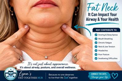 fat storage around the neck as a reasons for snoring