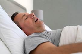 laying on the back as a reason for snoring